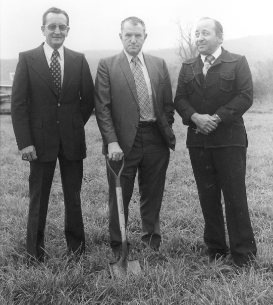 ground breaking Tioga Park Nichols New York 1976